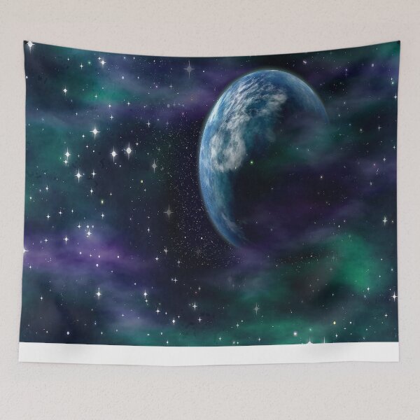 Item preview, Earth blueish galaxy designed and sold by Cattigal.