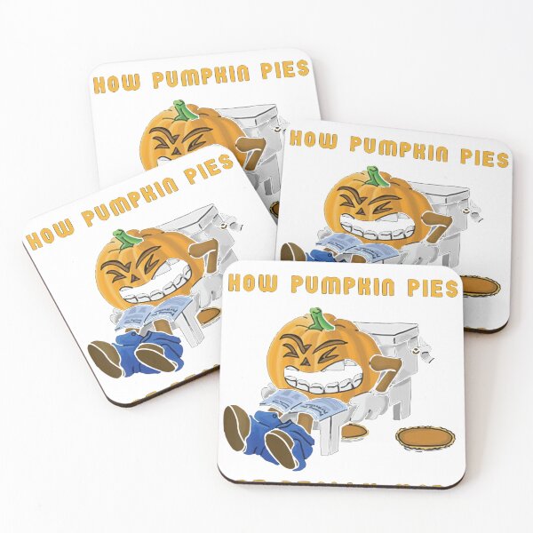 Item preview, Halloween How Pumpkin Pies Really Made Bathroom Hu designed and sold by RiseAlex.