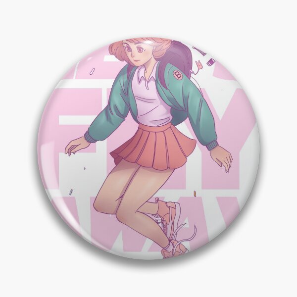 Item preview, Female Anime Character - Let's Fly Away designed and sold by AnimeClothing4.