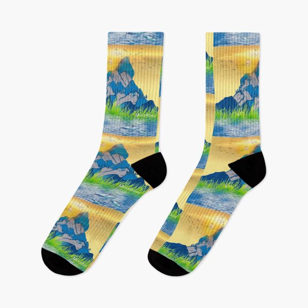 Item preview, mountains sunset  designed and sold by Mountizey.
