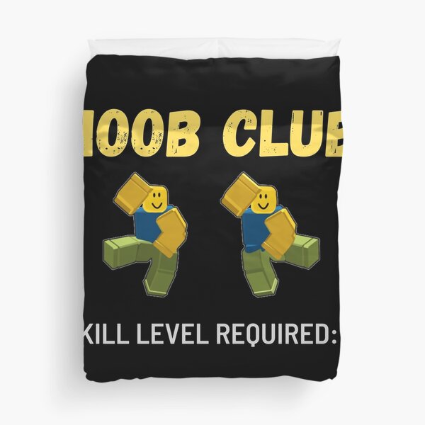 dead noob - Roblox Duvet Cover by Holman Pares - Pixels