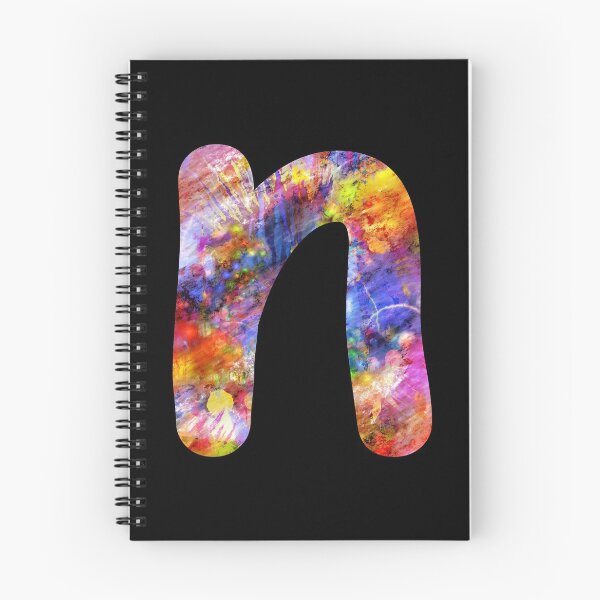 Item preview, Letter n Lower Case Alphabet Colorful n Gift designed and sold by Shariss.