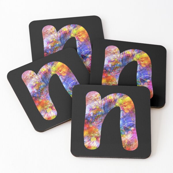 Item preview, Letter n Lower Case Alphabet Colorful n Gift designed and sold by Shariss.