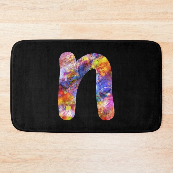 Item preview, Letter n Lower Case Alphabet Colorful n Gift designed and sold by Shariss.