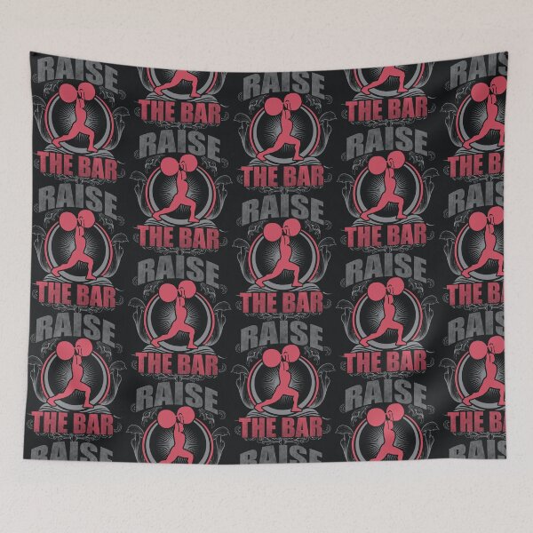 Item preview, Raise The Bar - Women's Weightlifting Motivational designed and sold by RiseAlex.