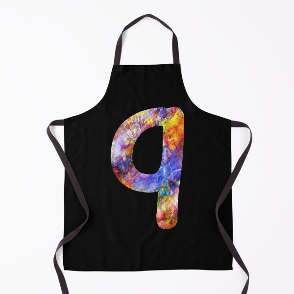 Item preview, Letter q Lower Case Alphabet Colorful q Gift designed and sold by Shariss.