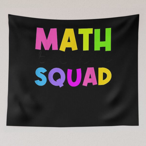 Item preview, Math Teacher Squad designed and sold by benjimenbenjim.