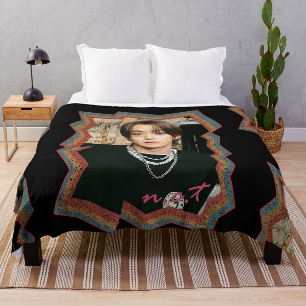 Item preview, Jung Sungchan NCT Sungchan Korean Kpop Retro Color Oil Paint Design designed and sold by Piosenka Art.