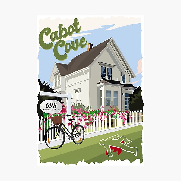 Item preview, Cabot Cove, Jessica's House designed and sold by boec gear.