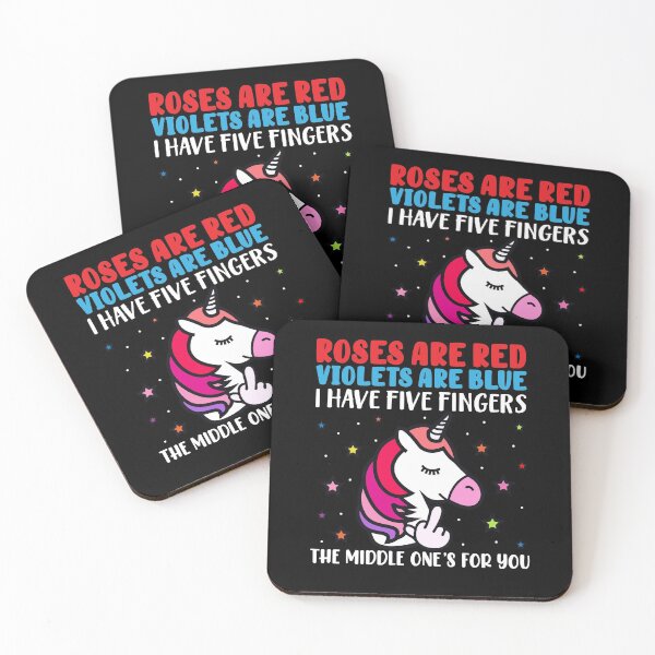Item preview, Rose Are Red Violets Are Blue Unicorn Funny designed and sold by enedinake43.