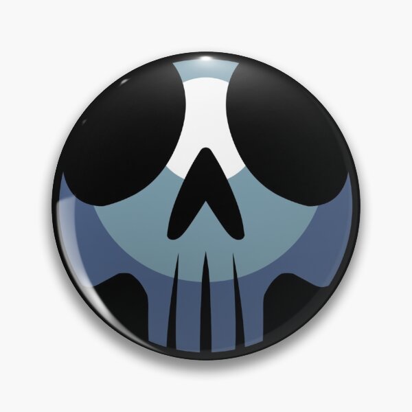 Item preview, Skull Pin designed and sold by JavaWolfDesign.