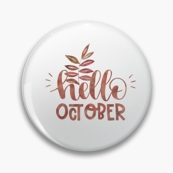 Item preview, hola octubre con hojas designed and sold by Thusha8888.