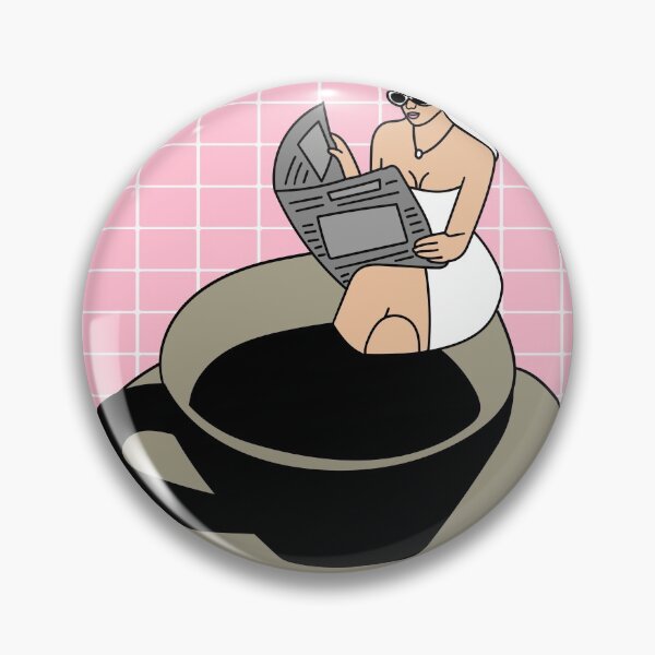 Item preview, Coffee Cup Bathing Drinking Crazy designed and sold by flofin.