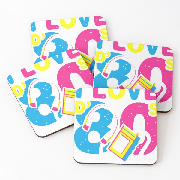 Item preview, I love the 80s retro vintage costume party designed and sold by Letters-Art.