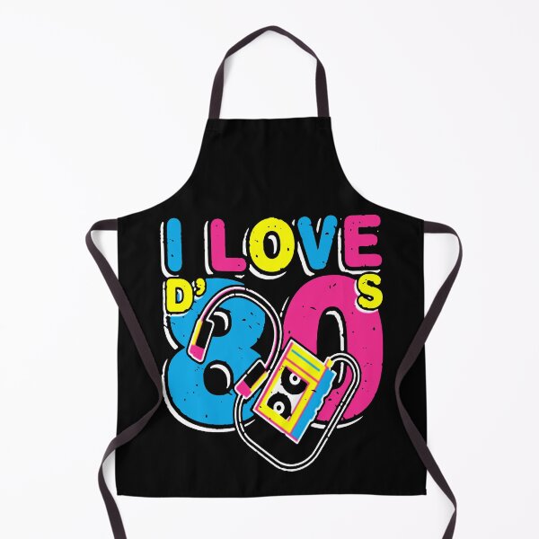 Item preview, I love the 80s retro vintage costume party designed and sold by Letters-Art.