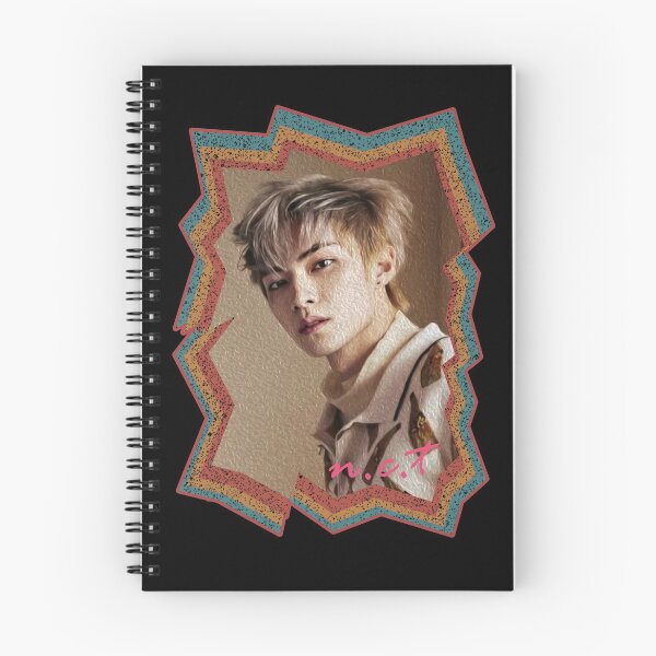 Item preview, Xiao Dejun NCT Xiaojun Korean Kpop Retro Color Oil Paint Design designed and sold by Piosenka Art.