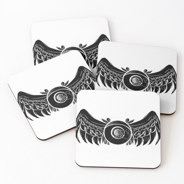 Item preview, Eagle eyes Black & White designed and sold by DrawOneThree.