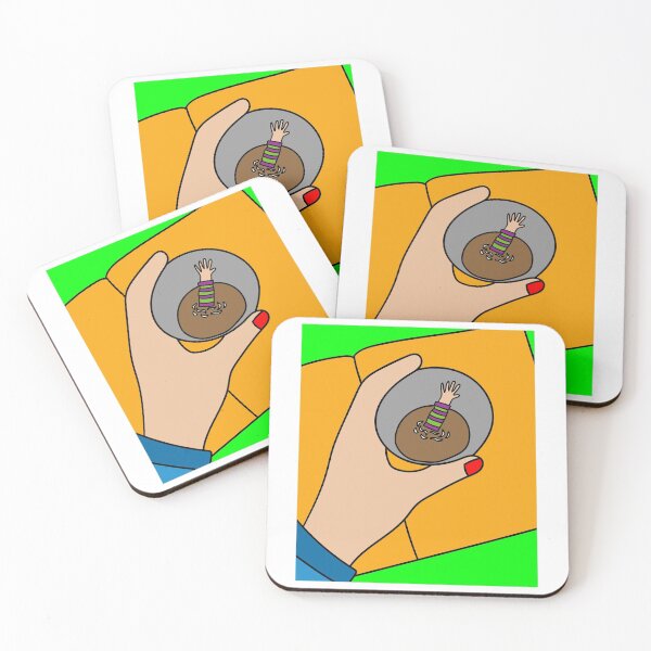 Item preview, Coffee Cup Bathing Drinking Crazy designed and sold by flofin.