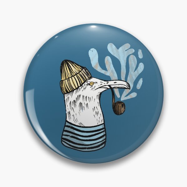 Item preview, smoking seagull designed and sold by Pacesyte.