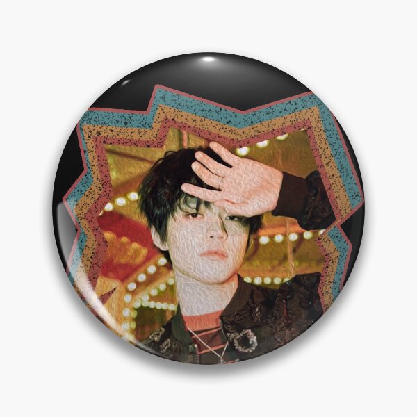 Item preview, Zhong Chenle NCT Chenle Korean Kpop Retro Color Oil Paint Design designed and sold by Piosenka Art.