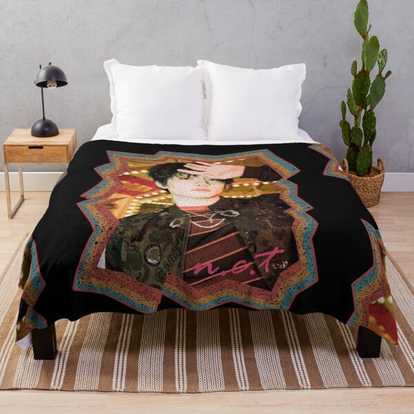 Item preview, Zhong Chenle NCT Chenle Korean Kpop Retro Color Oil Paint Design designed and sold by Piosenka Art.