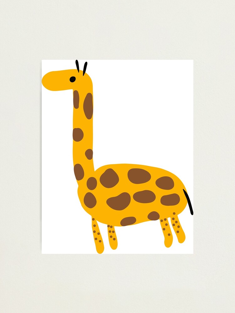 Kids Virtual Giraffe Canvas Paint Lesson Wednesday May 20, 4PM - A Sprinkle  of Fun