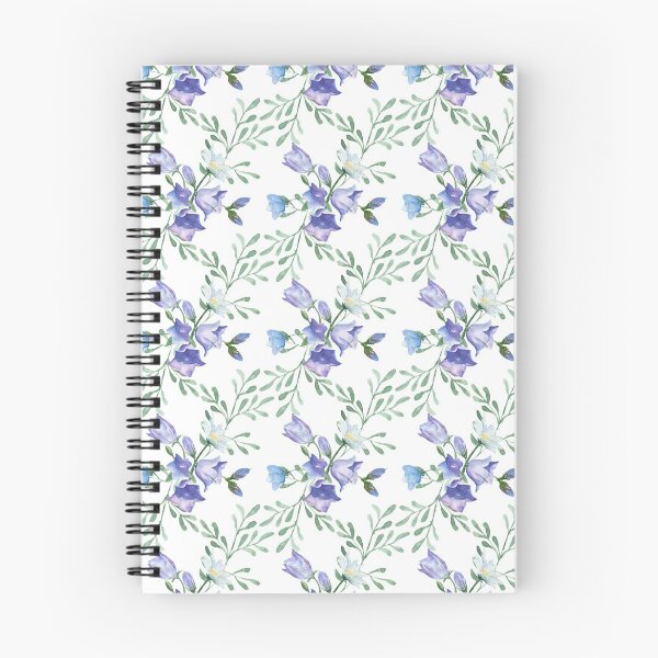 Item preview,  Blue Bell Campanula flower watercolor  designed and sold by DesignForGifts.