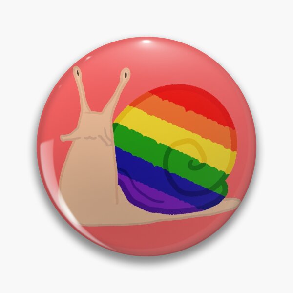 Item preview, Gay Pride Snail designed and sold by Psyren Says.