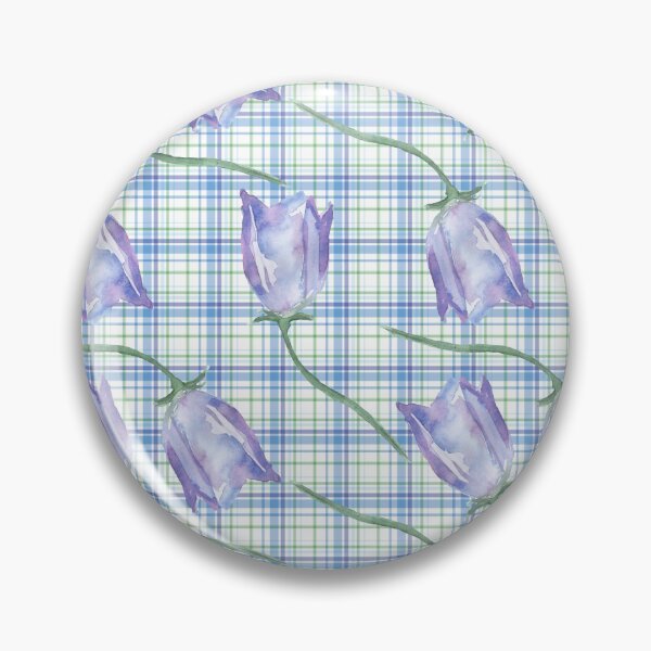 Item preview,  Blue Bell Campanula flower watercolor  designed and sold by DesignForGifts.