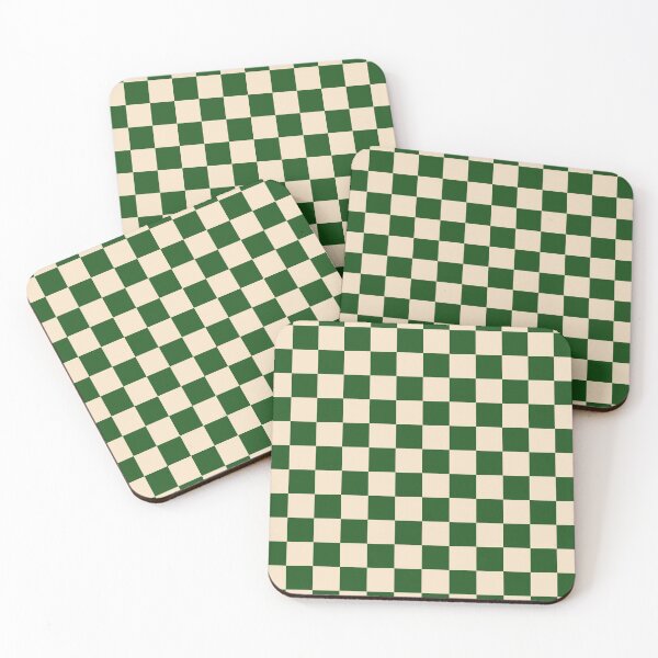 Item preview, checkerboard print green designed and sold by y2krevival.