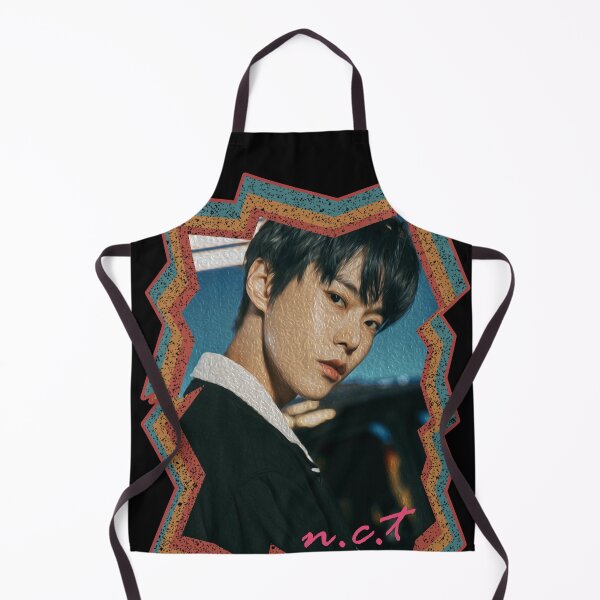 Item preview, Kim Dongyoung NCT Doyoung Korean Kpop Retro Color Oil Paint Design designed and sold by Piosenka Art.
