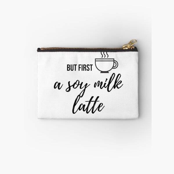 Item preview, But first, a soy milk latte designed and sold by choceclairs.