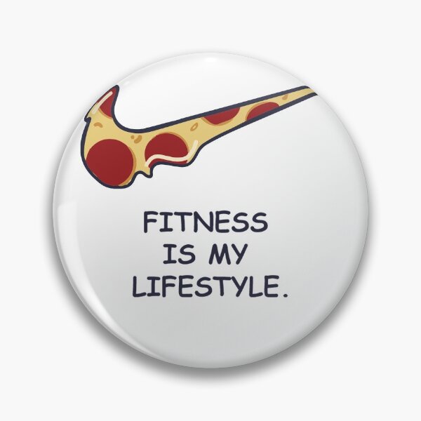 Item preview, Fitness Is My Lifestyle designed and sold by PRONGZ Design.