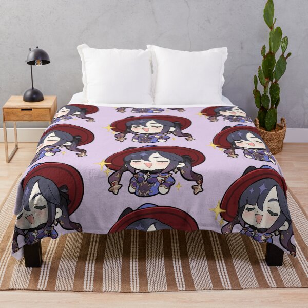 Item preview, Genshin Impact Mona Chibi #1 designed and sold by thePeachPit.