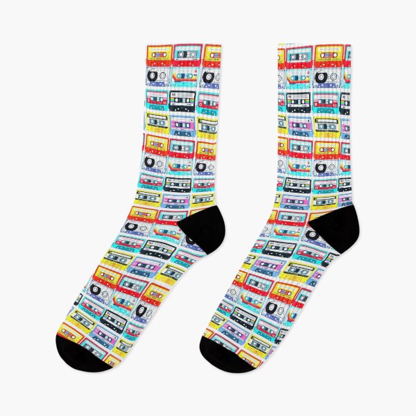 Item preview, 80s 90s Audio Cassettes retro vintage costume party designed and sold by Letters-Art.