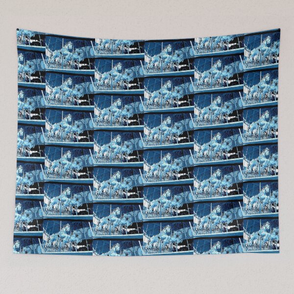 Item preview, Midnight  Carousel Horses designed and sold by Jean Gregory Evans.