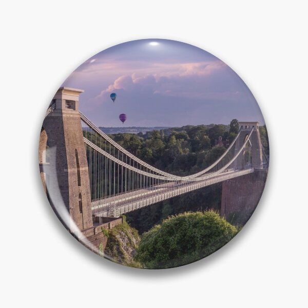 Item preview, Clifton Suspension Bridge and hot air balloons designed and sold by Leighton Collins.