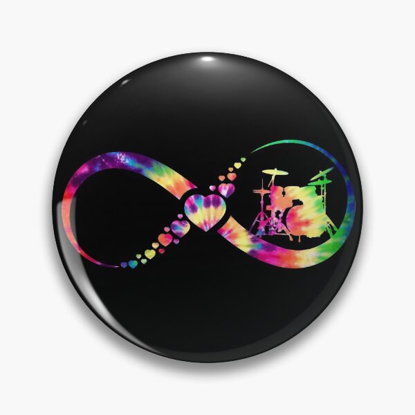 Item preview, Drum Infinity tie dye designed and sold by loveislovestore.