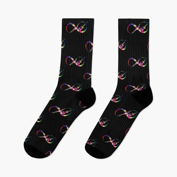 Artikelvorschau, E-Gitarre Infinity Tie Dye entworfen und verkauft von loveislovestore.