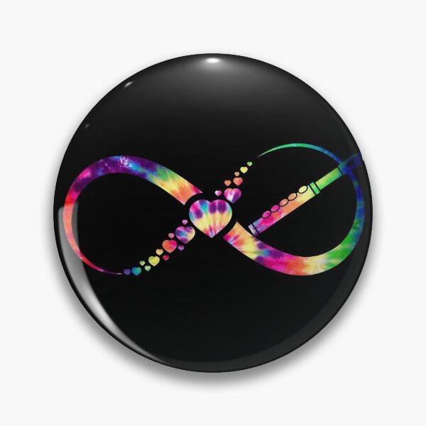Item preview, Flute Infinity tie dye designed and sold by loveislovestore.
