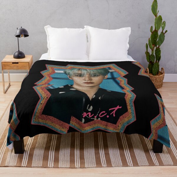 Item preview, Qian Kun NCT Kun Korean Kpop Retro Color Oil Paint Design designed and sold by Piosenka Art.