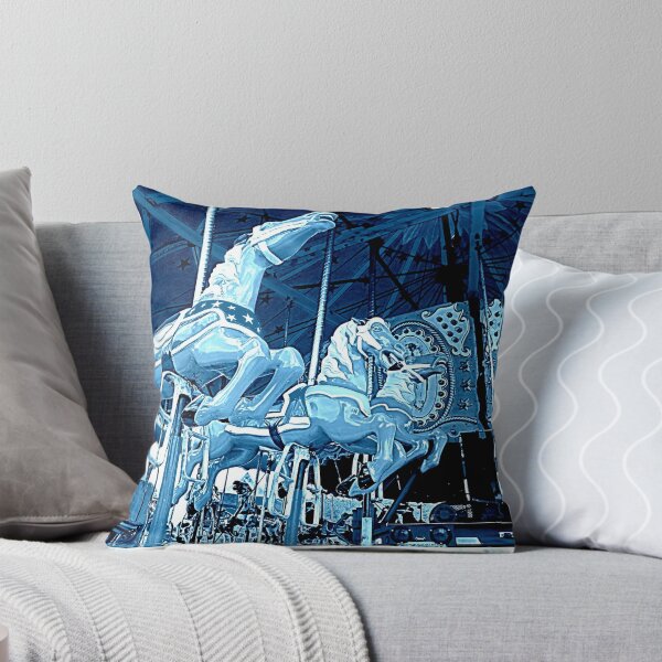 Item preview, Roundabout And Flying Horses designed and sold by Jean Gregory Evans.