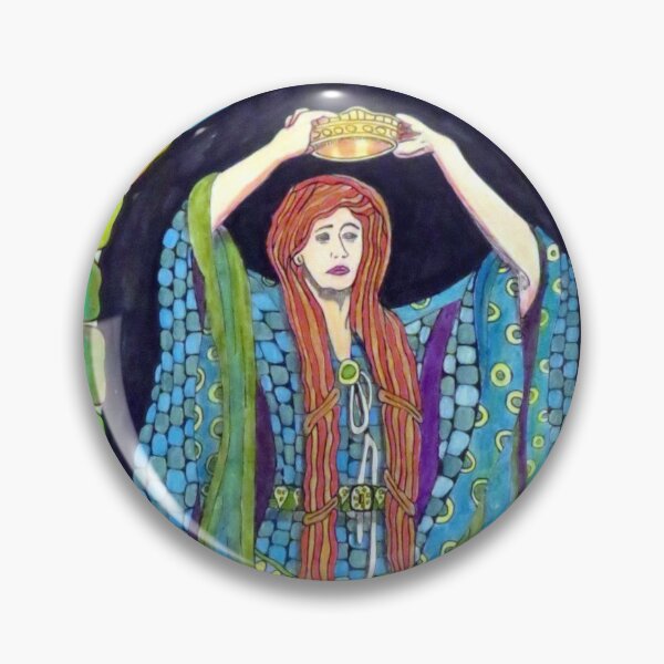 Item preview, 569 - ELLEN TERRY AS LADY MACBETH - DAVE EDWARDS - COLOURED PENCILS - 2021 designed and sold by BLYTHART.