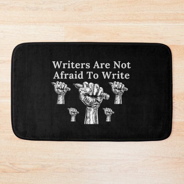 Item preview, Writers Are Not Afraid To Writer designed and sold by TheKnightWriter.