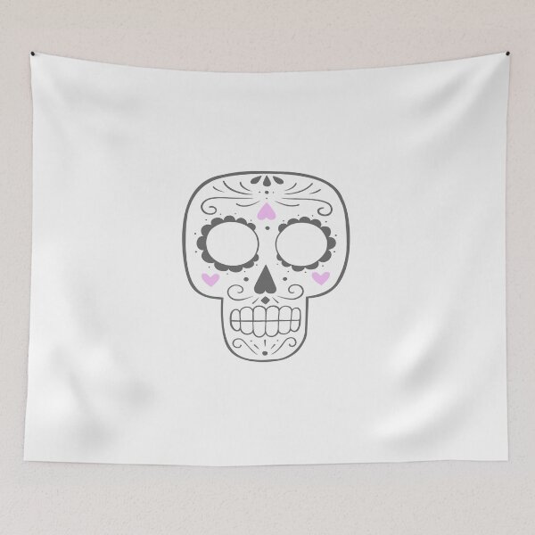 Item preview, teschio messicano designed and sold by Monica-T-art.
