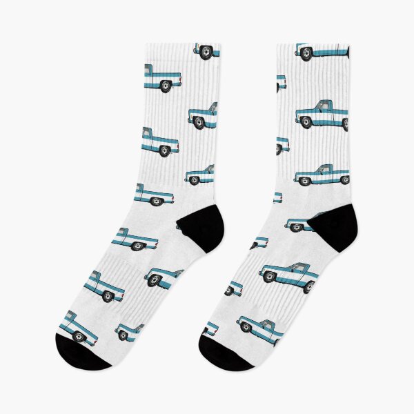 Item preview, 70s Light Blue & White Side C Truck designed and sold by CoolRide.