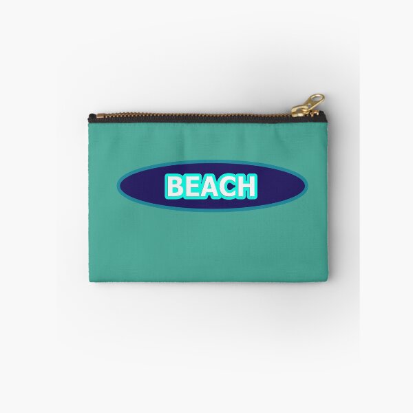 Item preview, Beach Word Blue and White and Turquoise designed and sold by Beachy.