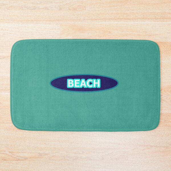 Item preview, Beach Word Blue and White and Turquoise designed and sold by Beachy.
