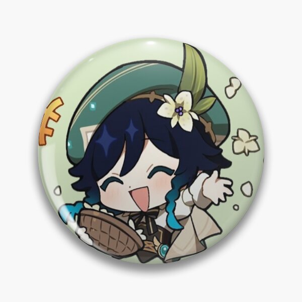 Item preview, Genshin Impact Venti Chibi designed and sold by thePeachPit.