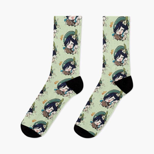 Item preview, Genshin Impact Venti Chibi designed and sold by thePeachPit.